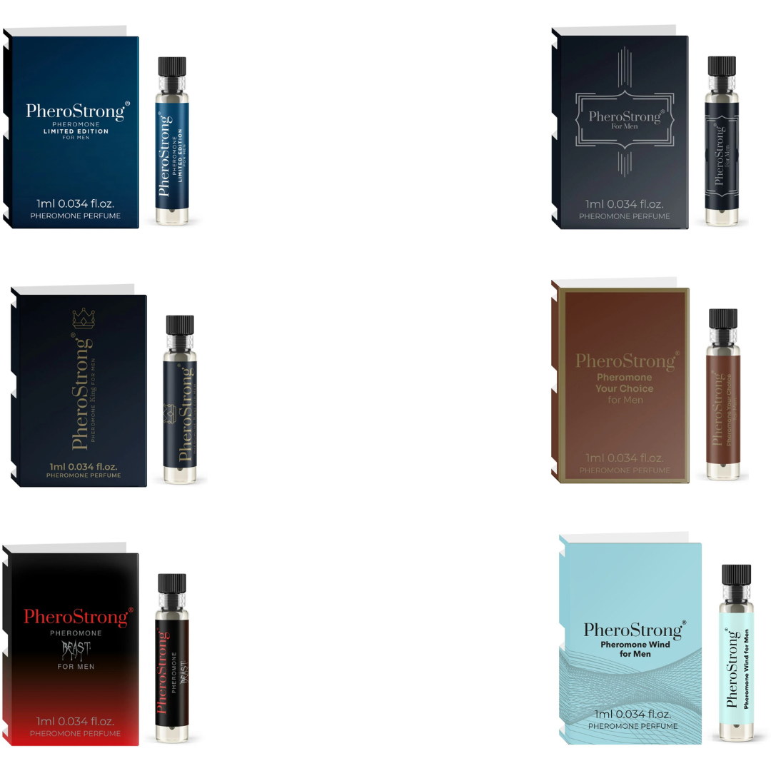 Kit de test PheroStrong pour hommes (6 échantillons)
