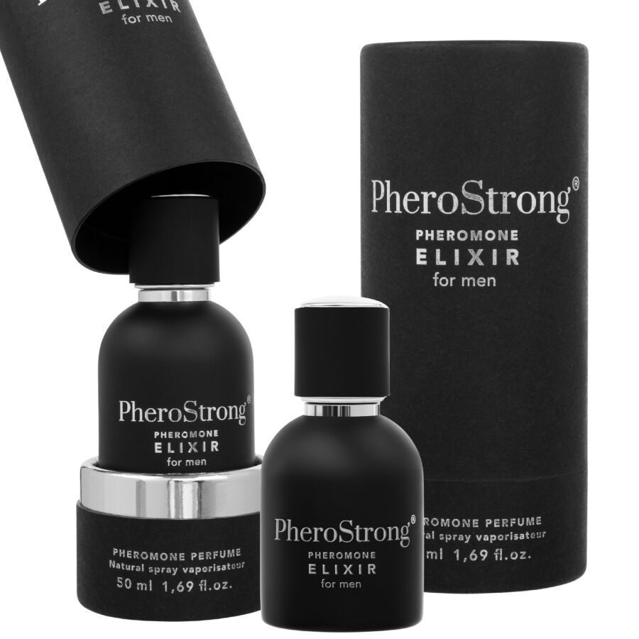PHEROSTRONG - Élixirs de Phéromones pour hommes 50 ml